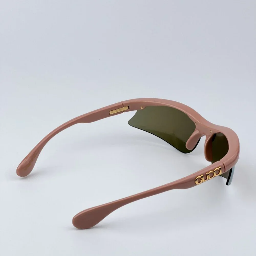 Gucci Men BRAND NEW Sunglasses Pink Mirror Mask GG1774S 004